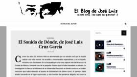 What Elblogdejoseluis.com.mx website looked like in 2020 (4 years ago)