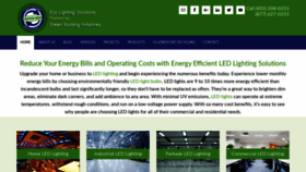 What Ecolighting.ca website looked like in 2020 (4 years ago)