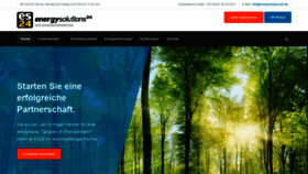 What Energysolutions24.de website looked like in 2020 (4 years ago)