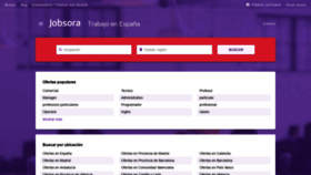 What Es.jobsora.com website looked like in 2020 (4 years ago)