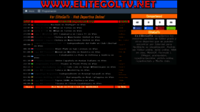 What Elitegoltv.net website looked like in 2020 (4 years ago)