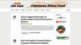 What Eva-fund.com website looked like in 2020 (4 years ago)