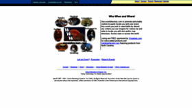 What Eventdirectory.com website looked like in 2020 (4 years ago)