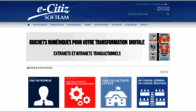 What E-citiz.com website looked like in 2020 (4 years ago)