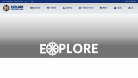 What Explorekentuckylake.com website looked like in 2020 (4 years ago)