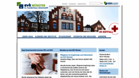 What Evk-muenster.de website looked like in 2020 (4 years ago)