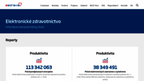 What Ezdravotnictvo.sk website looked like in 2020 (4 years ago)