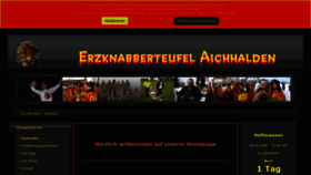 What Erzknabberteufel.de website looked like in 2020 (4 years ago)