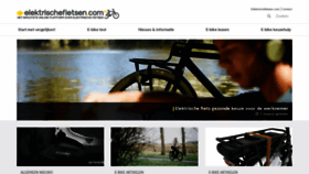 What Elektrischefietsen.com website looked like in 2020 (4 years ago)