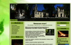 What Eparafiajozefow.pl website looked like in 2020 (4 years ago)