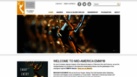 What Emmymid-america.org website looked like in 2020 (4 years ago)