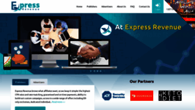 What Expressrevenue.com website looked like in 2020 (4 years ago)