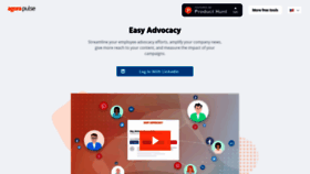 What Easy-advocacy.com website looked like in 2020 (4 years ago)