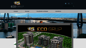What Ecogrup.com.tr website looked like in 2020 (4 years ago)