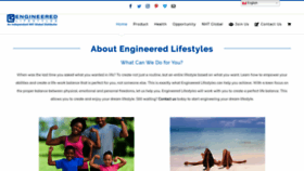 What Engineeredlifestyles.com website looked like in 2020 (4 years ago)