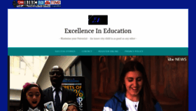 What Excellenceineducation.org.uk website looked like in 2020 (4 years ago)