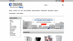 What Epackagesupply.com website looked like in 2020 (4 years ago)