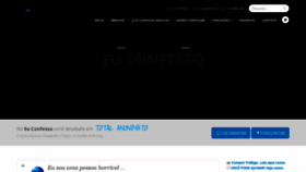 What Euconfesso.com website looked like in 2020 (4 years ago)