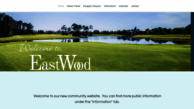 What Eastwoodcommunity.com website looked like in 2020 (4 years ago)