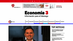 What Economia3.com website looked like in 2020 (4 years ago)