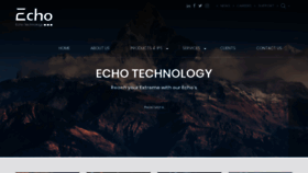 What Echo.jo website looked like in 2020 (4 years ago)