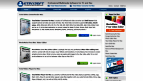 What Etinysoft.com website looked like in 2020 (4 years ago)
