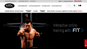 What Elitefitness.co.nz website looked like in 2020 (4 years ago)