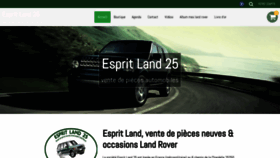 What Espritland25.com website looked like in 2020 (4 years ago)