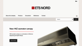 What Etsnord.com website looked like in 2020 (4 years ago)