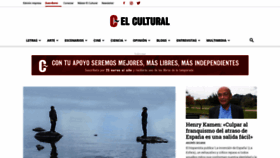 What Elcultural.es website looked like in 2020 (4 years ago)