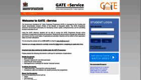 What E-gate.gov.tt website looked like in 2020 (4 years ago)