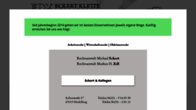 What Edk.de website looked like in 2020 (4 years ago)