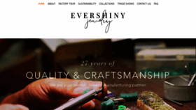 What Evershinyjewelry.com website looked like in 2020 (4 years ago)