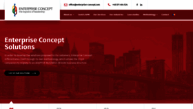 What Enterprise-concept.net website looked like in 2020 (4 years ago)