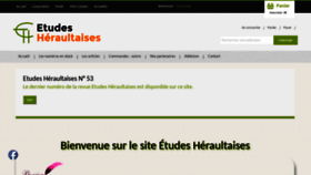 What Etudesheraultaises.fr website looked like in 2020 (4 years ago)