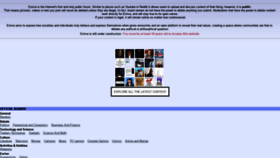 What Enrive.org website looked like in 2020 (4 years ago)