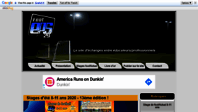What Exercices-de-foot-eps29.fr website looked like in 2020 (4 years ago)