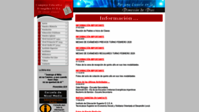 What Eceasantafe.edu.ar website looked like in 2020 (4 years ago)