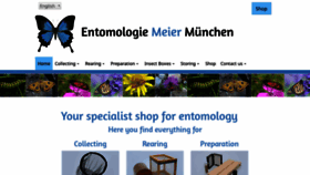 What Ento-meier.de website looked like in 2020 (4 years ago)
