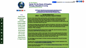 What Empathictherapy.org website looked like in 2020 (4 years ago)