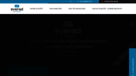 What Everad-adhesives.com website looked like in 2020 (4 years ago)
