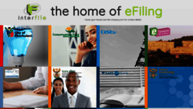 What Efiling.co.za website looked like in 2020 (4 years ago)