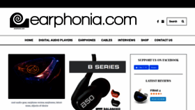 What Earphonia.com website looked like in 2020 (4 years ago)