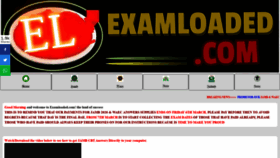 What Examanswer.net website looked like in 2020 (4 years ago)