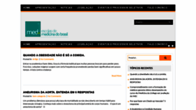 What Escolasdemedicina.com.br website looked like in 2020 (4 years ago)