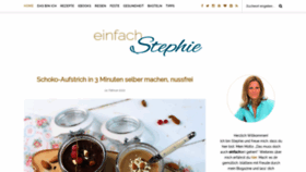 What Einfachstephie.de website looked like in 2020 (4 years ago)
