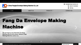 What Envelope-machine.com website looked like in 2020 (4 years ago)