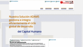 What Eqrconsultores.com website looked like in 2020 (4 years ago)