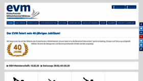 What Evm-widnau.ch website looked like in 2020 (4 years ago)