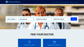 What Ecyberclinics.com website looked like in 2020 (4 years ago)